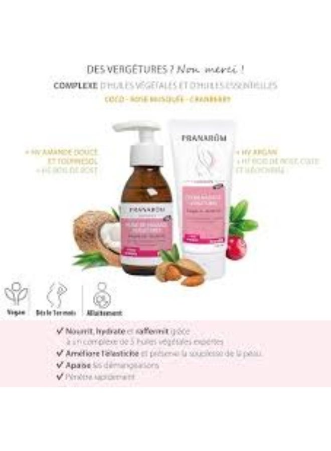 PRANAROM Pranarôm PranaBB Maternity Organic Stretch Mark Massage Oil 100 ml - Image 1